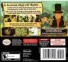 Professor Layton and the Curious Village Box Art Back
